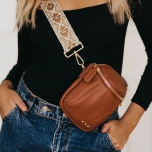 Pretty Simple Ellie Boho Tapestry Strap Crossbody Bag